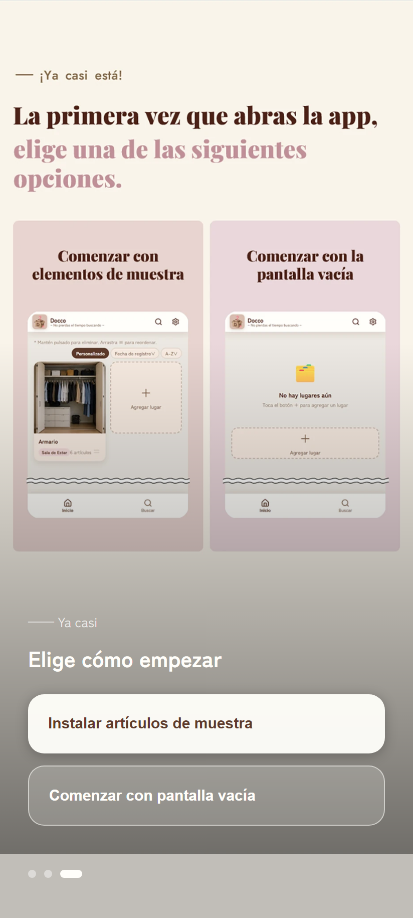 Tutorial 3, selección de muestra